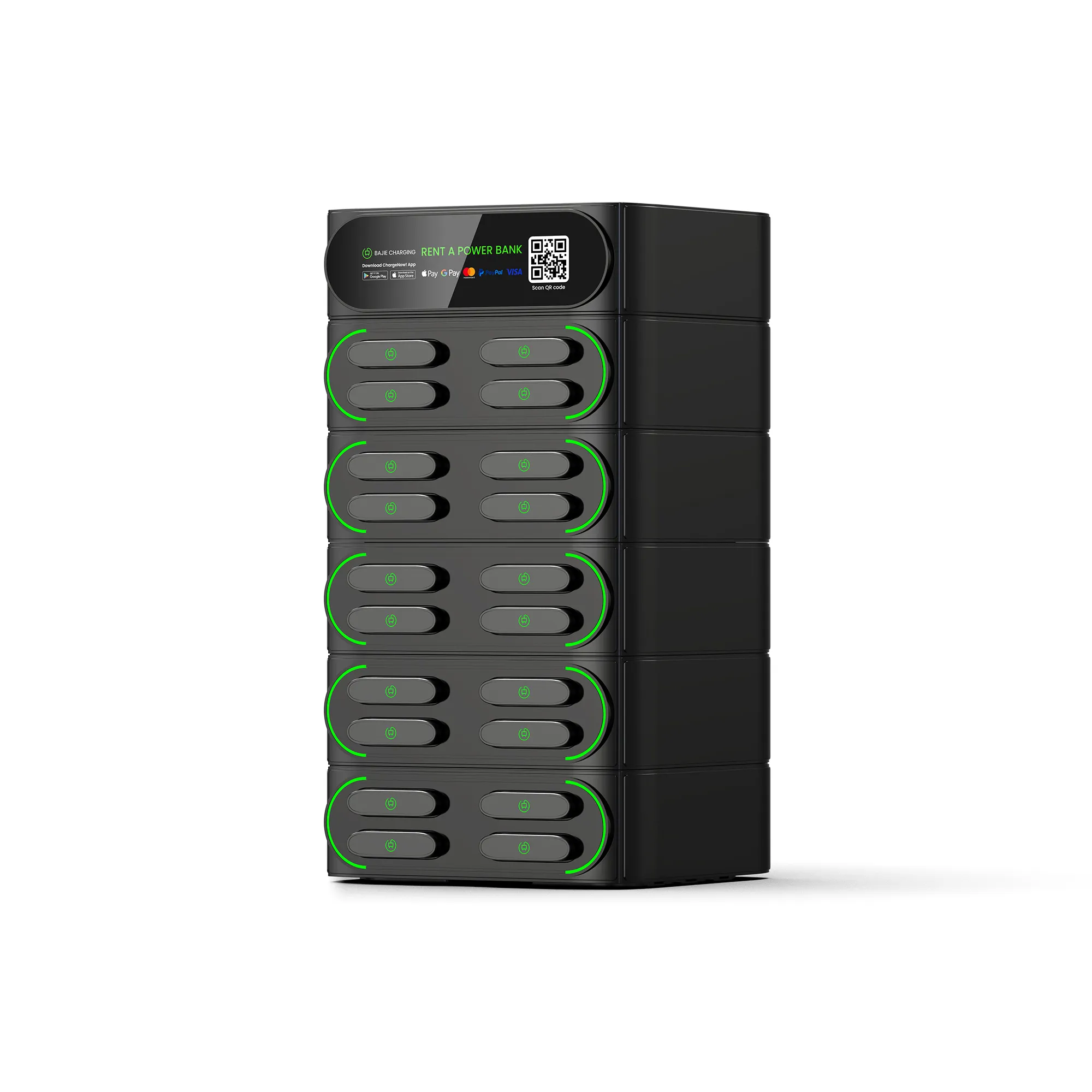 20-Slot Shared Power Bank Station