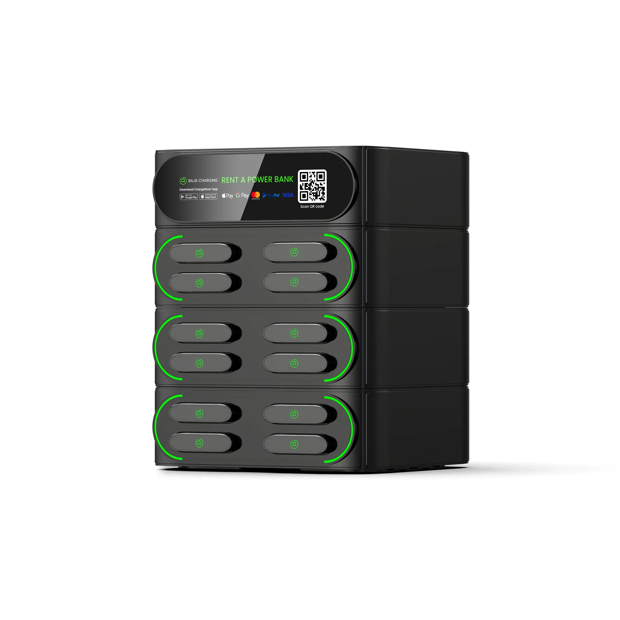 12-Slot Modular Charging Station