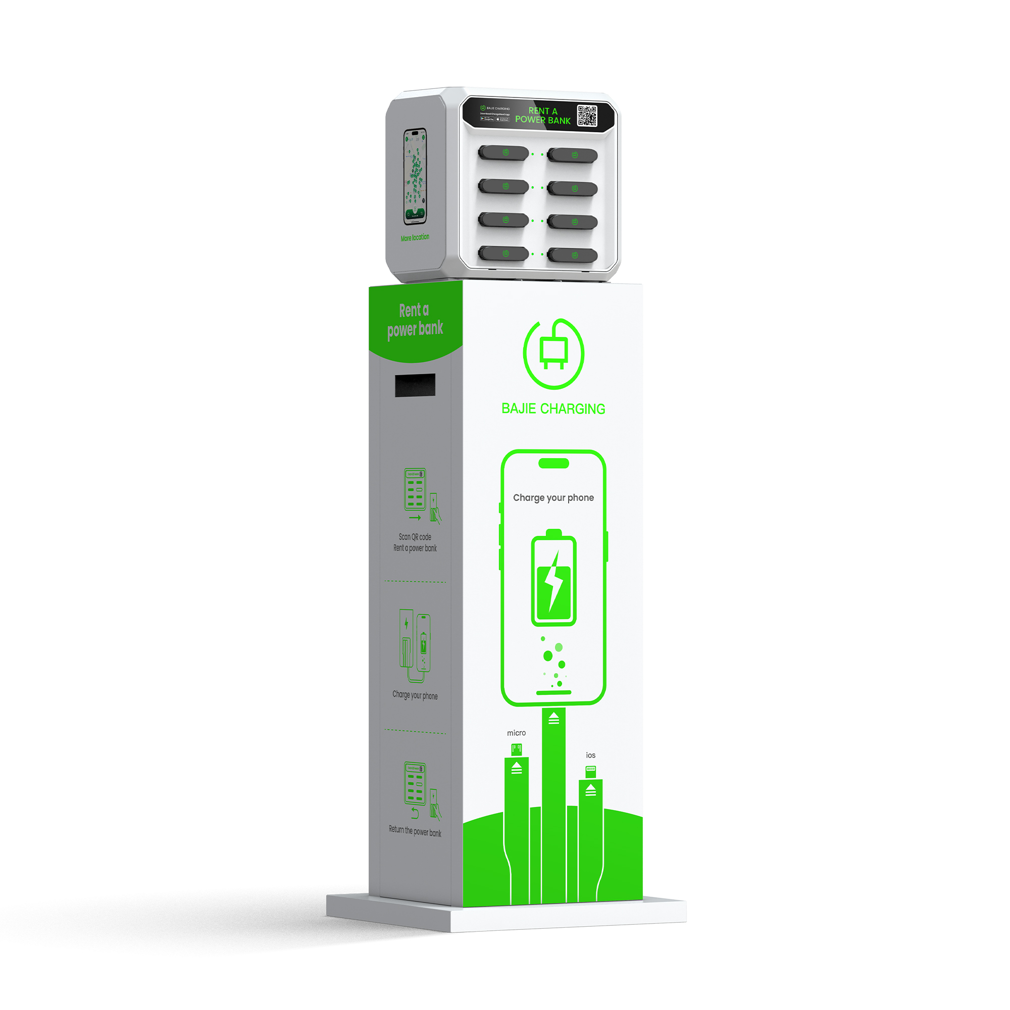 8-Slot All-in-one Charging Station