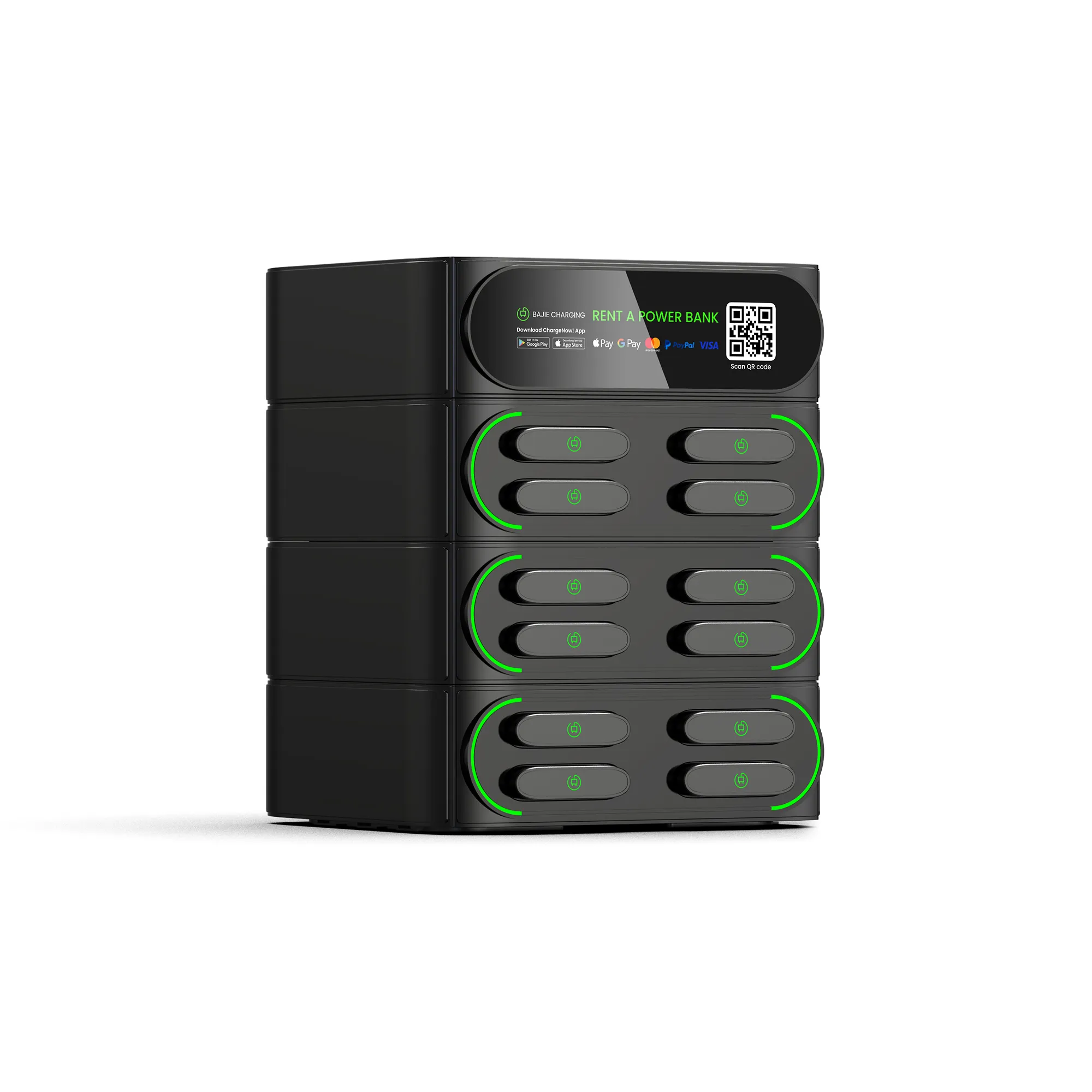 12-Slot Modular Charging Station