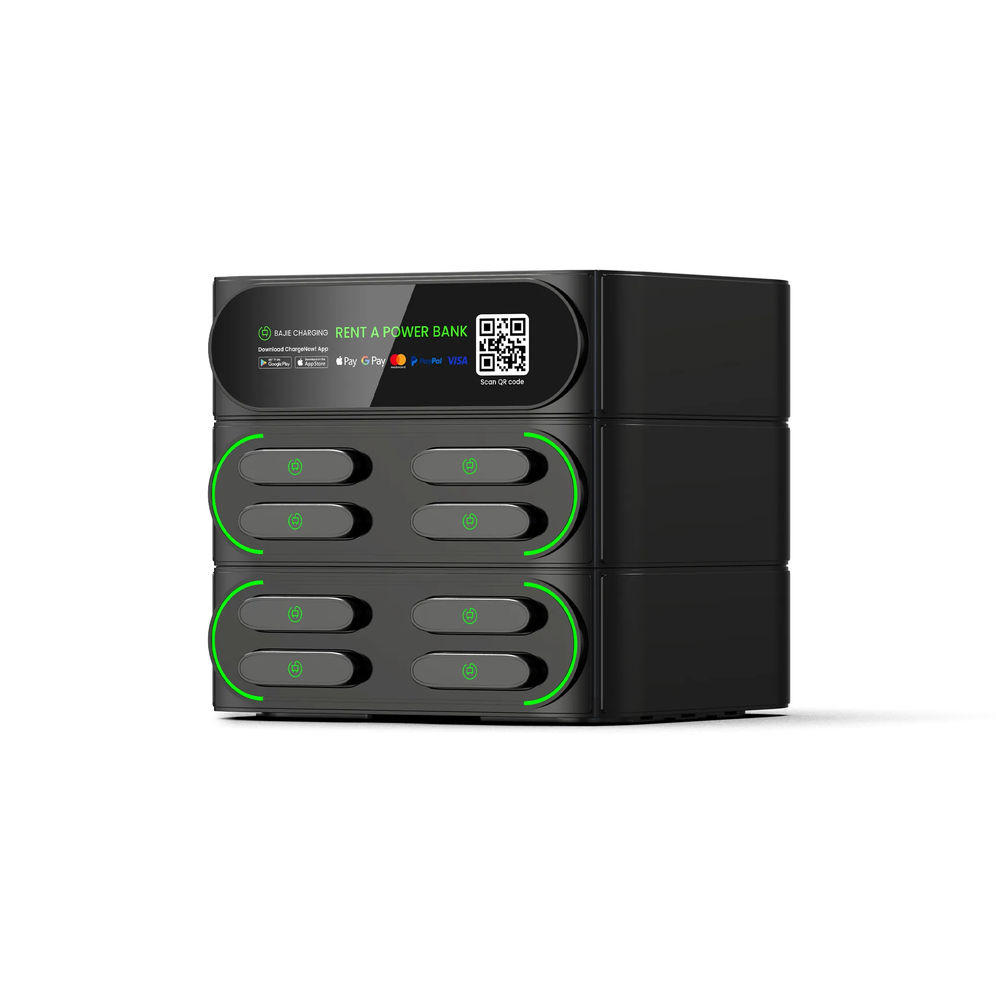 8-Slot Cell Phone Power Bank