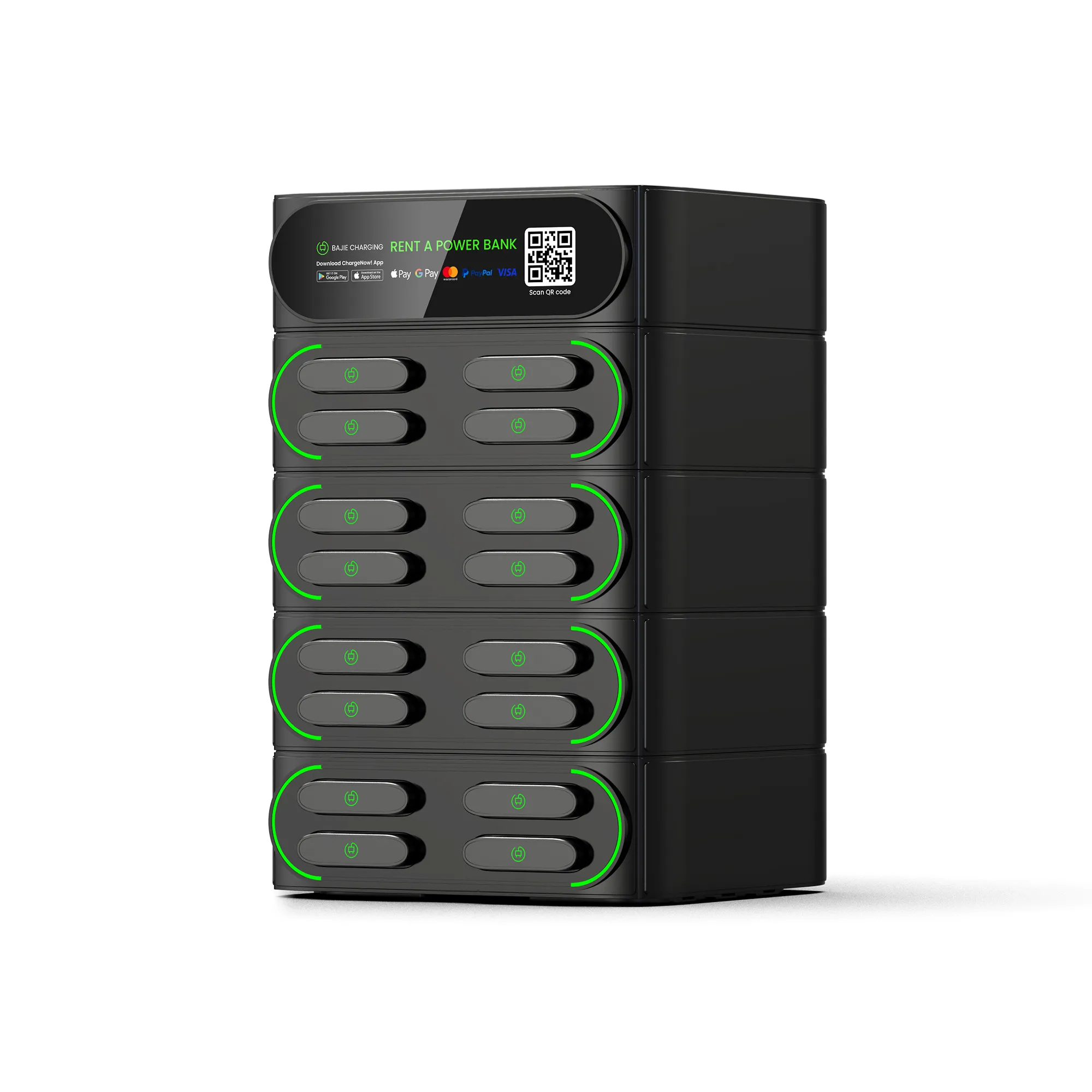 16-Slot Power Bank Station Share