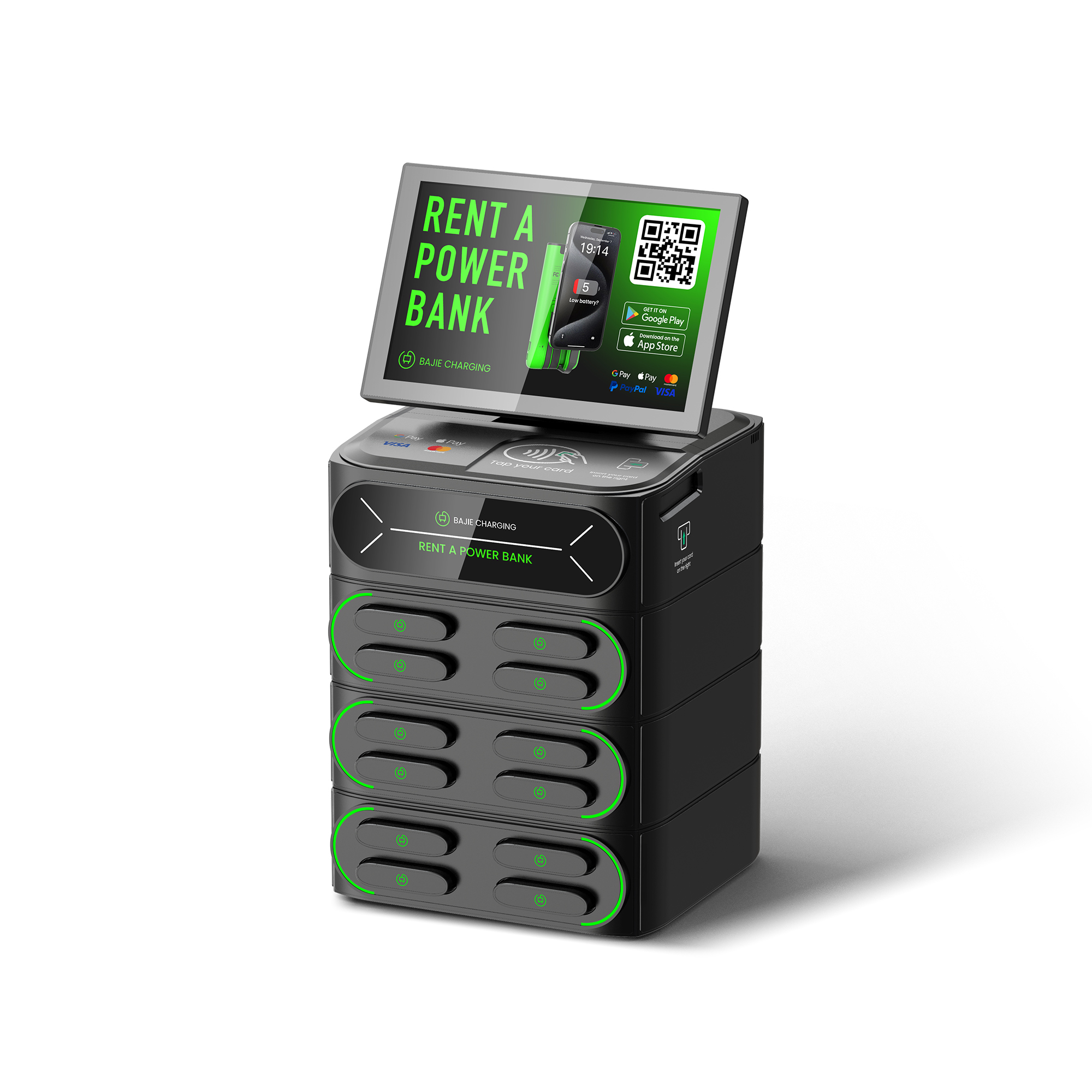 12-Slot Mobile Phone Power Bank